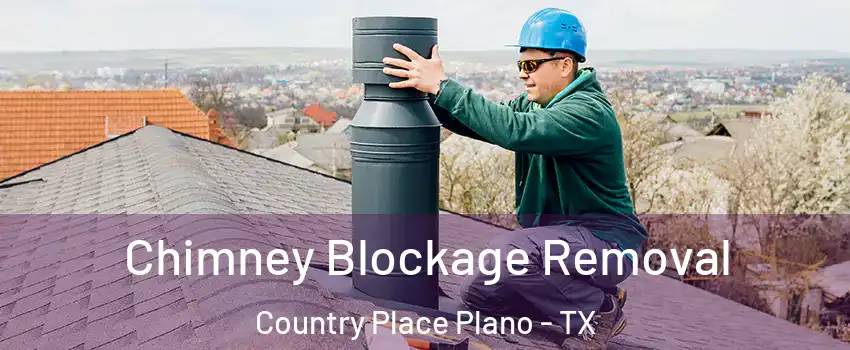 Chimney Blockage Removal Country Place Plano - TX