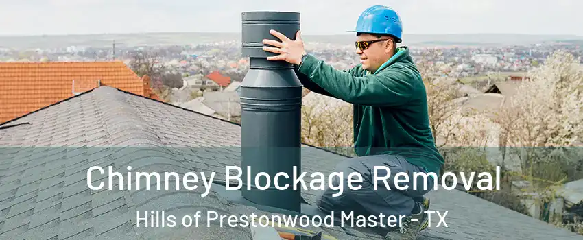 Chimney Blockage Removal Hills of Prestonwood Master - TX