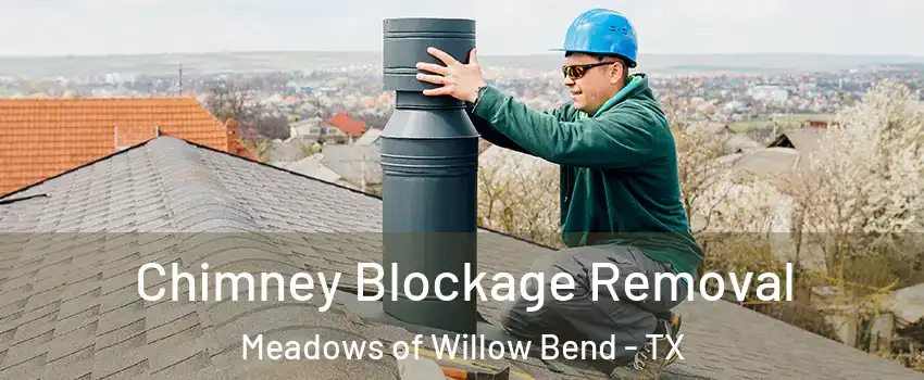 Chimney Blockage Removal Meadows of Willow Bend - TX