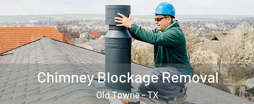 Chimney Blockage Removal Old Towne - TX