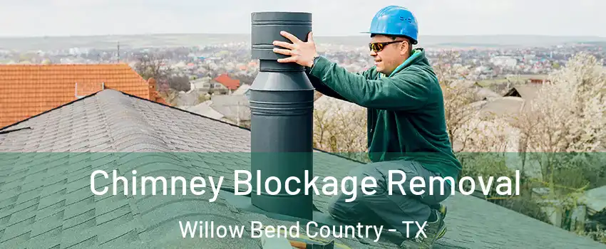 Chimney Blockage Removal Willow Bend Country - TX