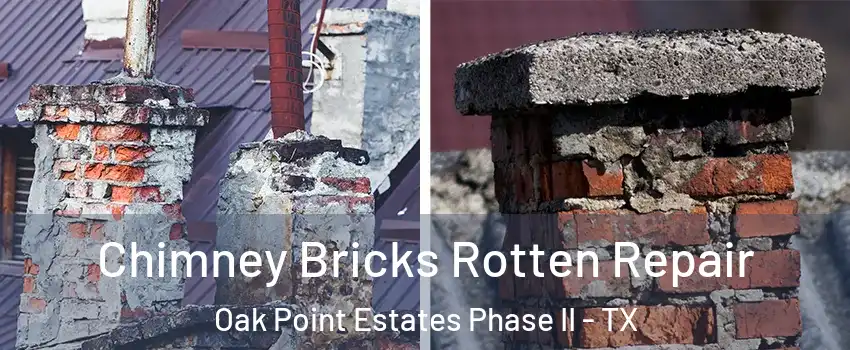 Chimney Bricks Rotten Repair Oak Point Estates Phase II - TX