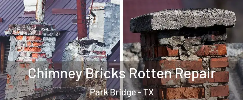 Chimney Bricks Rotten Repair Park Bridge - TX