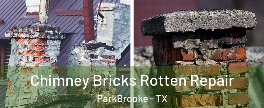 Chimney Bricks Rotten Repair ParkBrooke - TX