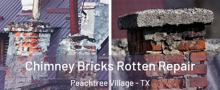 Chimney Bricks Rotten Repair Peachtree Village - TX