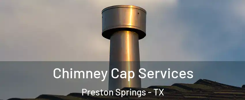 Chimney Cap Services Preston Springs - TX