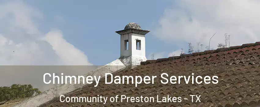 Chimney Damper Services Community of Preston Lakes - TX