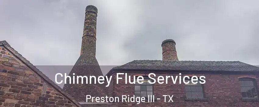 Chimney Flue Services Preston Ridge III - TX