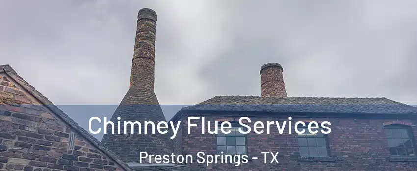 Chimney Flue Services Preston Springs - TX