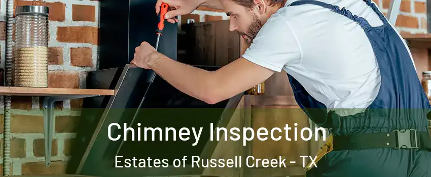 Chimney Inspection Estates of Russell Creek - TX