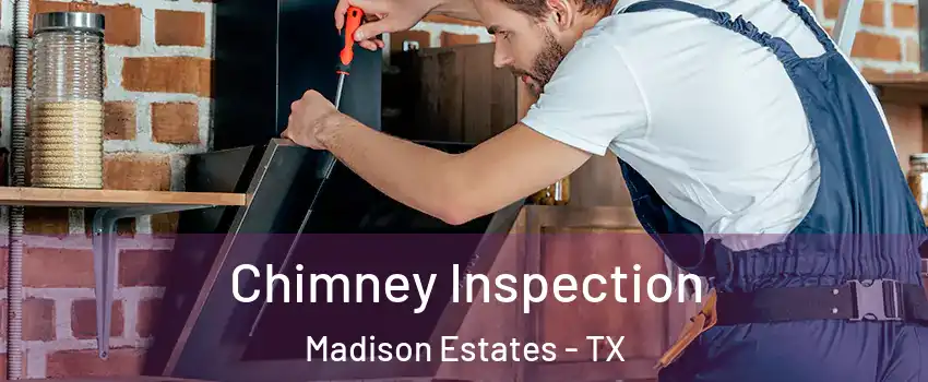 Chimney Inspection Madison Estates - TX