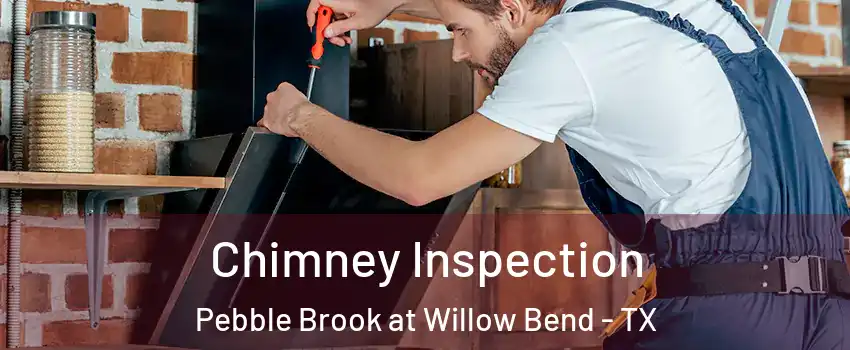 Chimney Inspection Pebble Brook at Willow Bend - TX