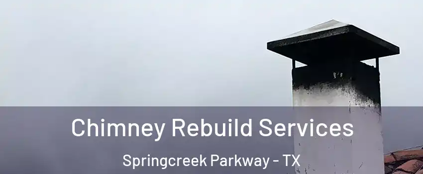 Chimney Rebuild Services Springcreek Parkway - TX