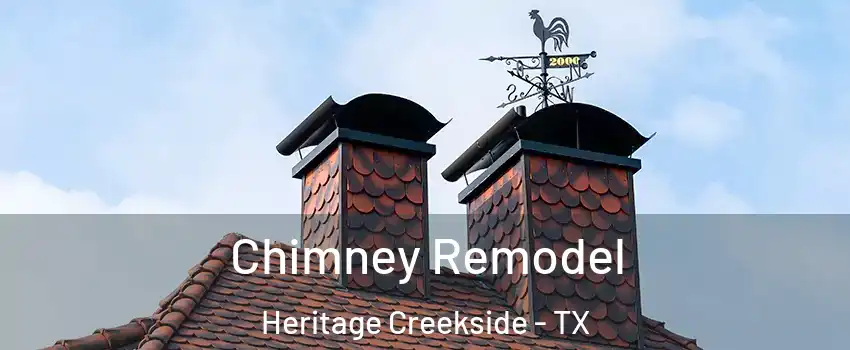 Chimney Remodel Heritage Creekside - TX