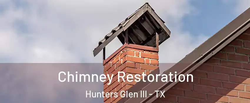 Chimney Restoration Hunters Glen III - TX