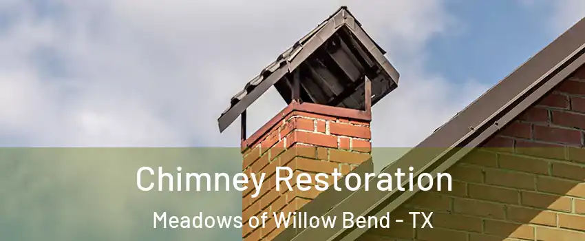 Chimney Restoration Meadows of Willow Bend - TX