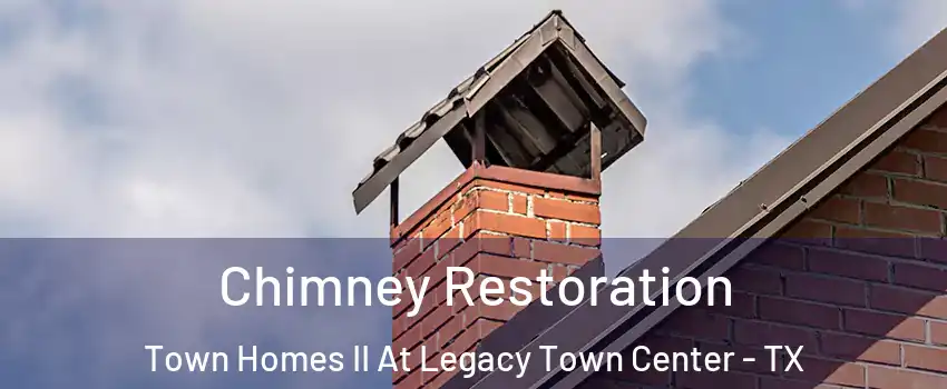 Chimney Restoration Town Homes II At Legacy Town Center - TX