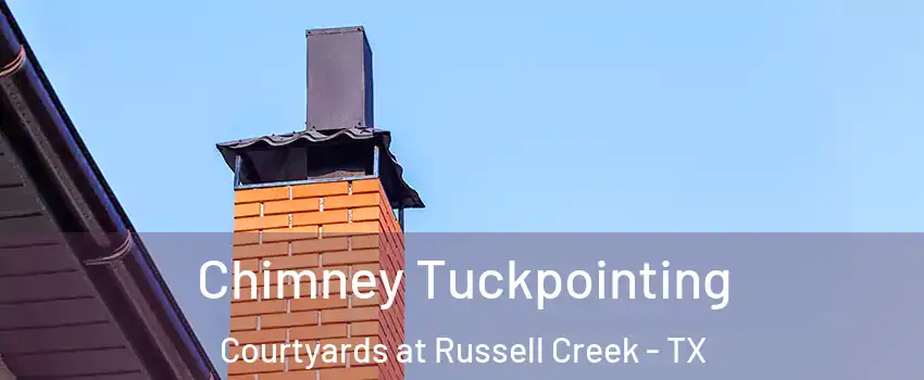 Chimney Tuckpointing Courtyards at Russell Creek - TX