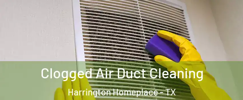 Clogged Air Duct Cleaning Harrington Homeplace - TX