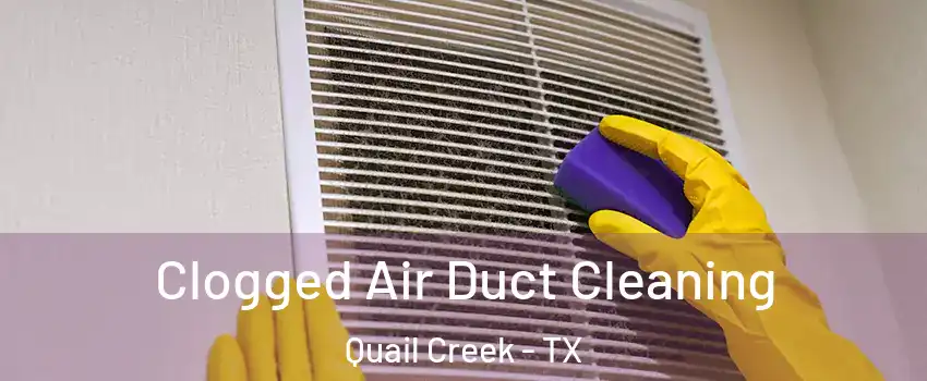 Clogged Air Duct Cleaning Quail Creek - TX