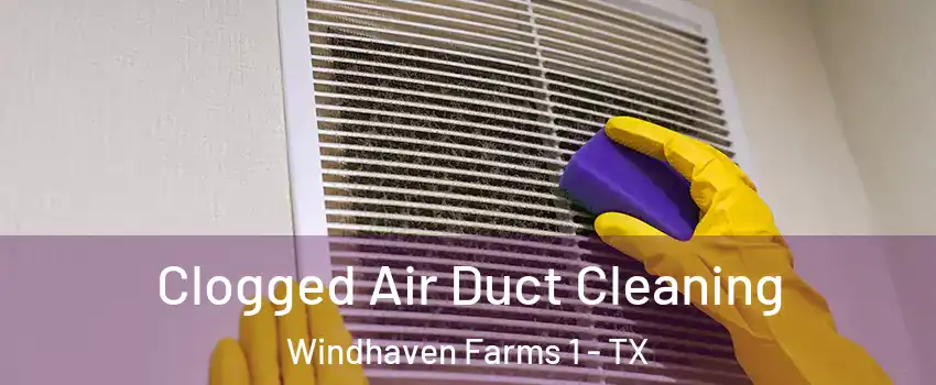 Clogged Air Duct Cleaning Windhaven Farms 1 - TX