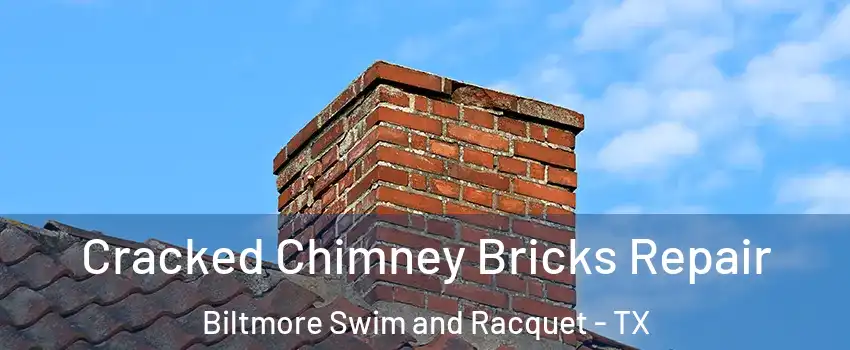 Cracked Chimney Bricks Repair Biltmore Swim and Racquet - TX