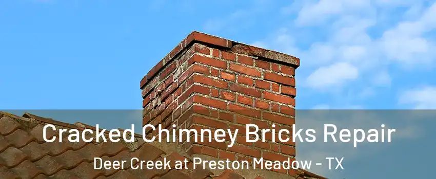 Cracked Chimney Bricks Repair Deer Creek at Preston Meadow - TX