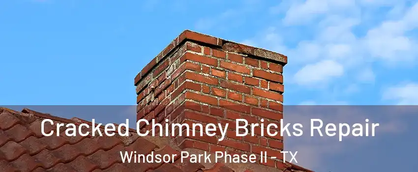 Cracked Chimney Bricks Repair Windsor Park Phase II - TX