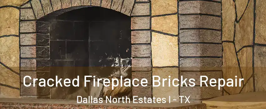 Cracked Fireplace Bricks Repair Dallas North Estates I - TX