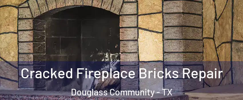 Cracked Fireplace Bricks Repair Douglass Community - TX