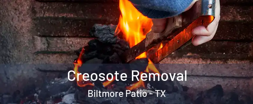 Creosote Removal Biltmore Patio - TX