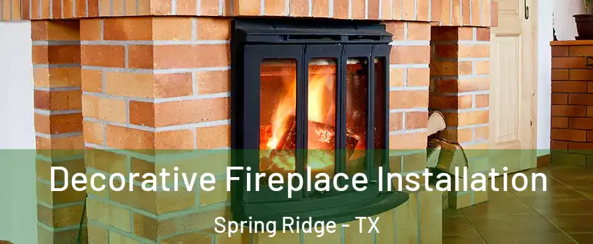 Decorative Fireplace Installation Spring Ridge - TX