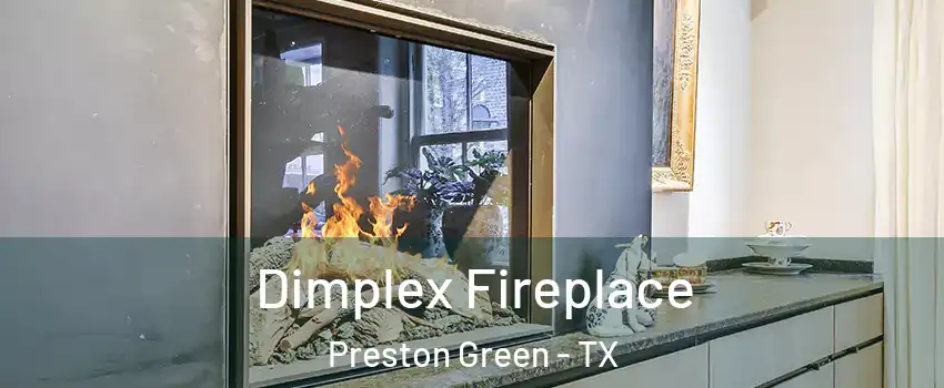 Dimplex Fireplace Preston Green - TX