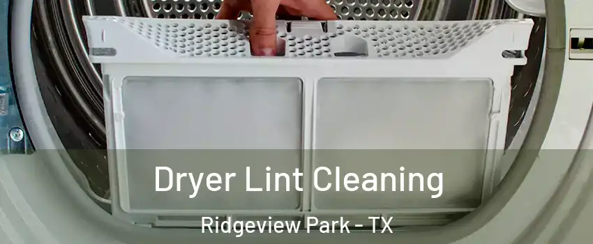 Dryer Lint Cleaning Ridgeview Park - TX