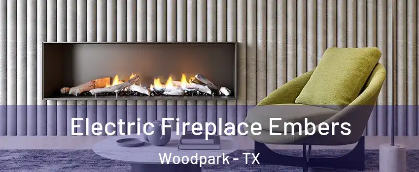 Electric Fireplace Embers Woodpark - TX