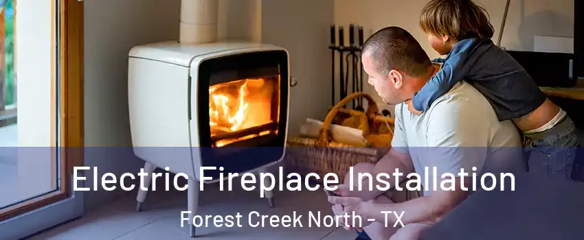 Electric Fireplace Installation Forest Creek North - TX