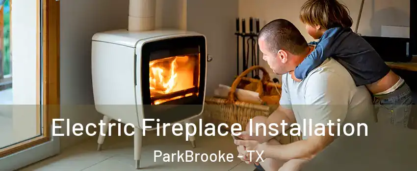 Electric Fireplace Installation ParkBrooke - TX