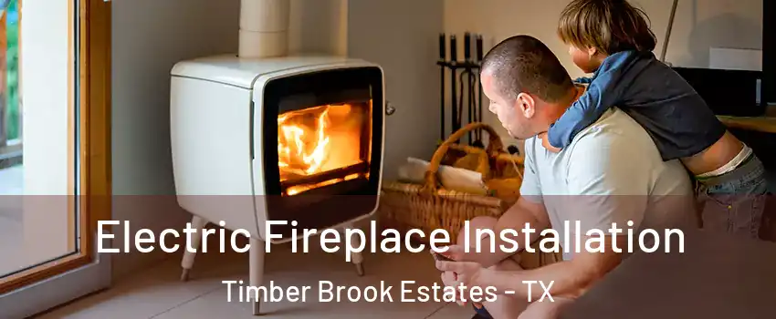 Electric Fireplace Installation Timber Brook Estates - TX