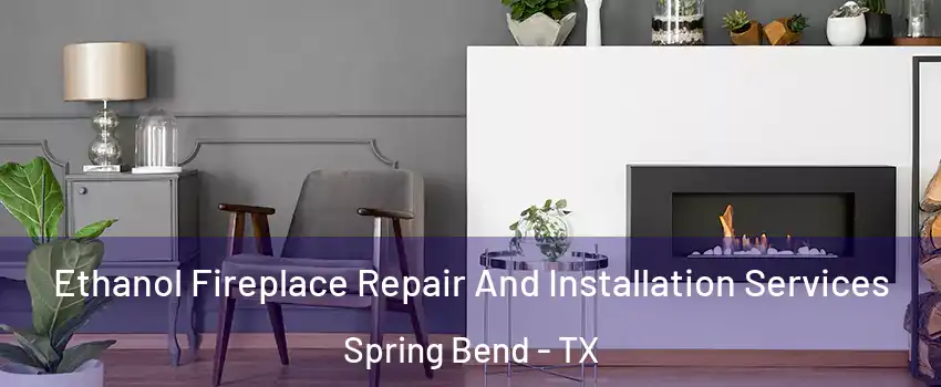 Ethanol Fireplace Repair And Installation Services Spring Bend - TX