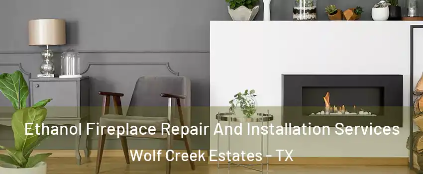 Ethanol Fireplace Repair And Installation Services Wolf Creek Estates - TX