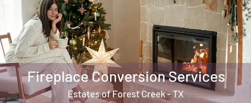 Fireplace Conversion Services Estates of Forest Creek - TX