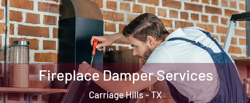 Fireplace Damper Services Carriage Hills - TX