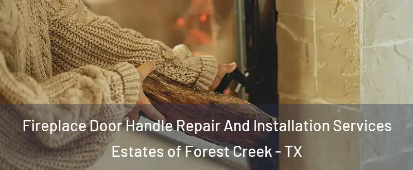 Fireplace Door Handle Repair And Installation Services Estates of Forest Creek - TX