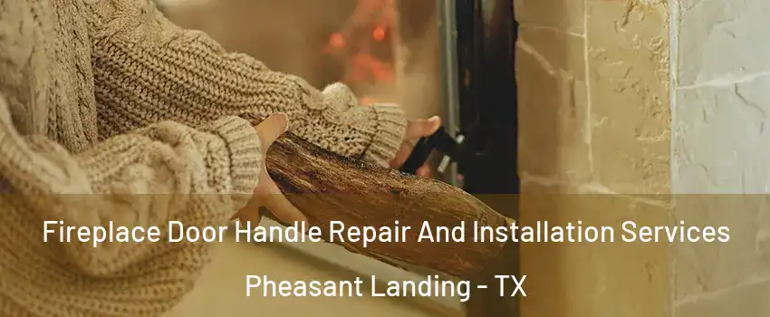 Fireplace Door Handle Repair And Installation Services Pheasant Landing - TX