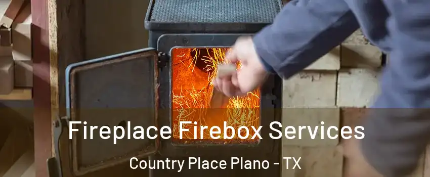 Fireplace Firebox Services Country Place Plano - TX