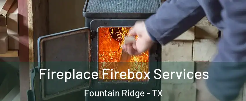 Fireplace Firebox Services Fountain Ridge - TX