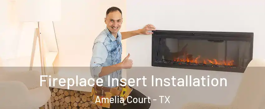 Fireplace Insert Installation Amelia Court - TX