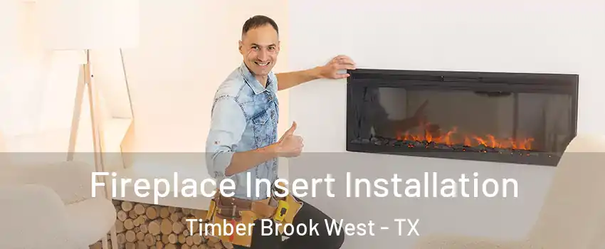 Fireplace Insert Installation Timber Brook West - TX