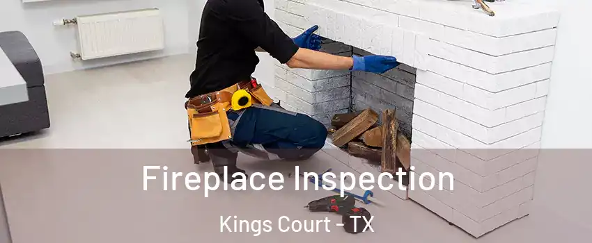 Fireplace Inspection Kings Court - TX