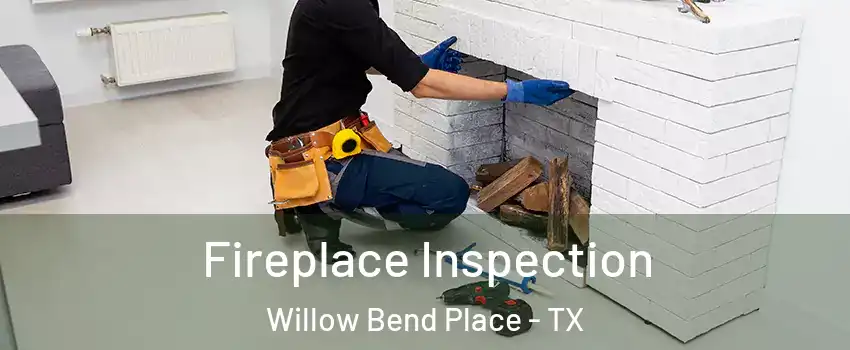 Fireplace Inspection Willow Bend Place - TX